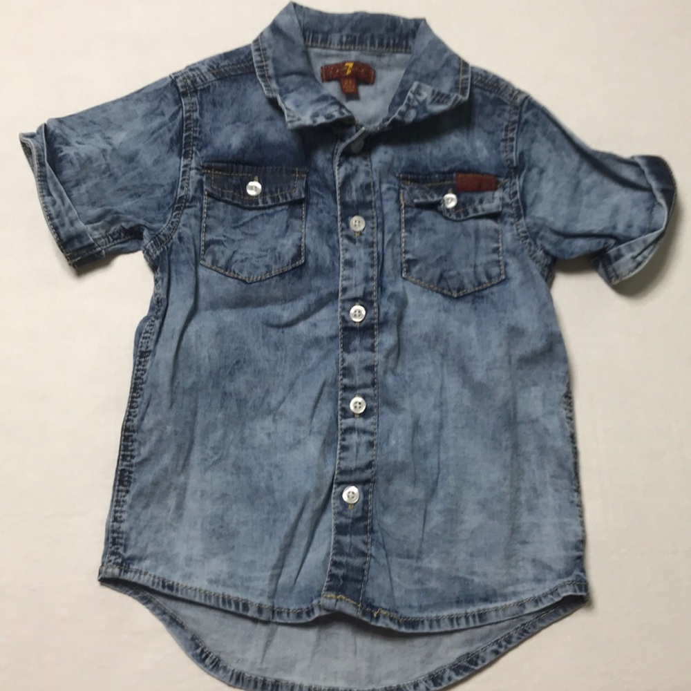 7 for all mankind | toddler denim top size 2T - Picture 1 of 6